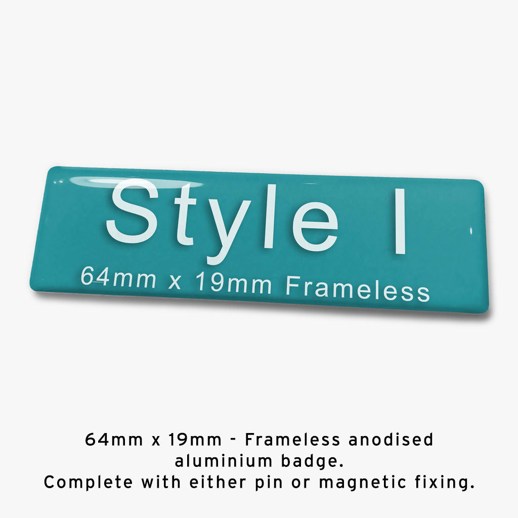 Staff Badges Direct - Custom Staff Name Badge: Style I